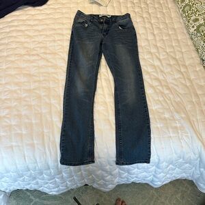 Levi's Women's Straight Leg Jeans in Dark Blue